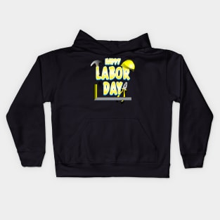 happy labor day Kids Hoodie